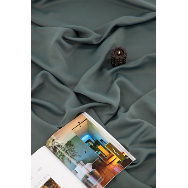 Glenn gardin - Blå/grön Glenn gardin - Blå/grön