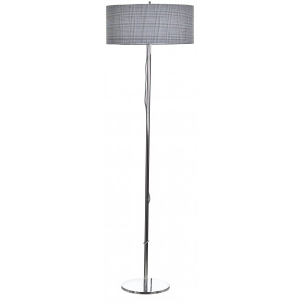 Hampshire Golvlampa - Gr/krom