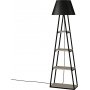 Pal golvlampa - Ljus mocka/svart