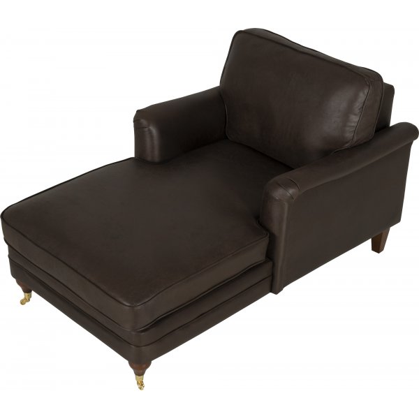 Howard Watford Deluxe divanfåtölj - Vintagebrunt konstläder Howard Watford Deluxe divanfåtölj - Vintagebrunt konstläder