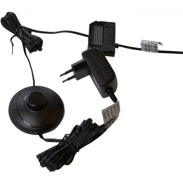 Vitrinskp Optima med belysning 172 x 32 cm - Vit