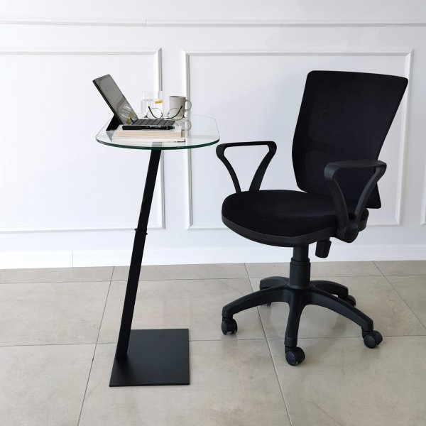 Table basse Lungo 70 x 35 cm - Noir Table basse Lungo 70 x 35 cm - Noir