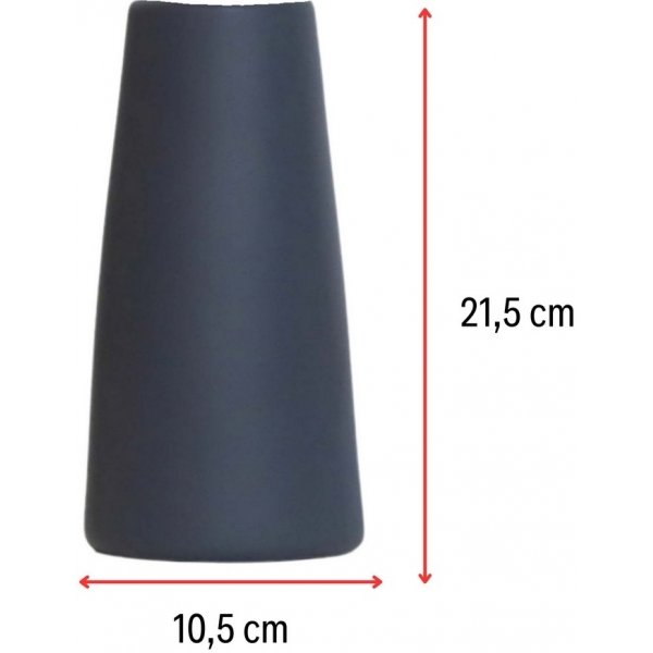 Vase conique - Anthracite Vase conique - Anthracite