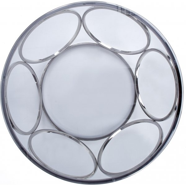 Table basse Harlow Ø80 cm - Chromé Table basse Harlow Ø80 cm - Chromé