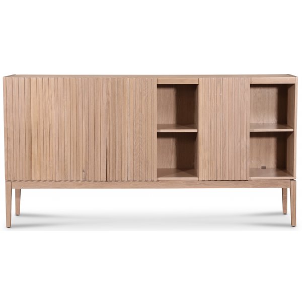 Nova sideboard med skjutdrrar - Whitewash