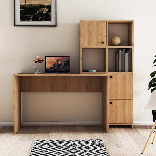 Bureau Silence 156,8 x 51,5 cm, droite - Chne