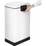 Denniz soptunna 30 l - Vit