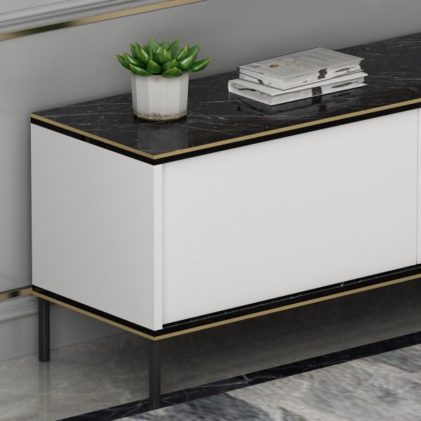 Banc média Emmi - Blanc Banc média Emmi - Blanc