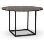 Sintorp runt matbord 115 cm - Brun marmor (Exklusivt laminat)