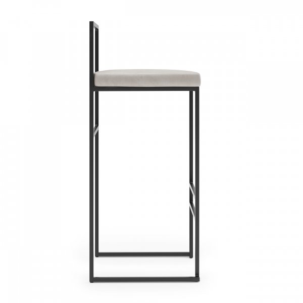 Barkruk beige fluweel - Aston Barkruk beige fluweel - Aston