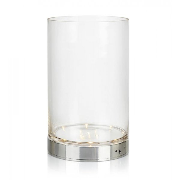 Bouquet bordslampa 29 cm - Krom/klarglas