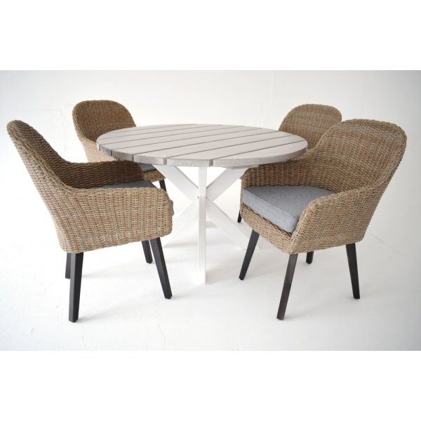 Matgrupp Coco: Bord inklusive 4 st stolar Matgrupp Coco: Bord inklusive 4 st stolar