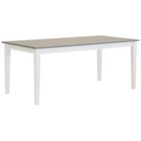 Fårö matbord - vit/grå - 180 cm Fårö matbord - vit/grå - 180 cm