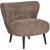 Covelo fauteuil - Bruin boucl