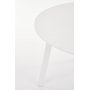 Muriel runt matbord 120 cm - Vit