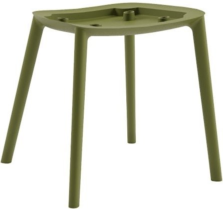 Lot de 2 chaises de salle à manger Eva - Kaki Lot de 2 chaises de salle à manger Eva - Kaki