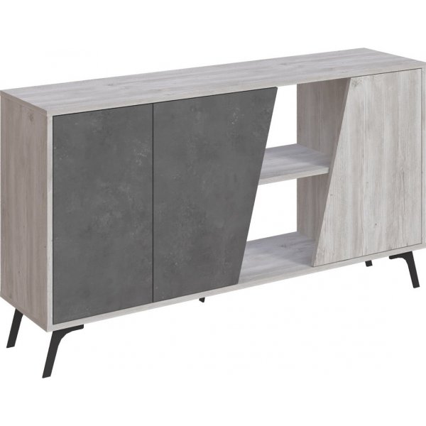 Fione sknk 150 cm - Vit/gr
