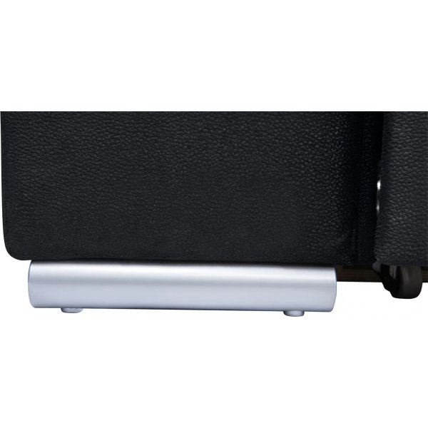 Canap d\\\'angle droit Darby - Noir