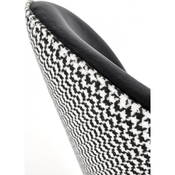 Cadeira matstol 478 - Svart/vit Cadeira matstol 478 - Svart/vit