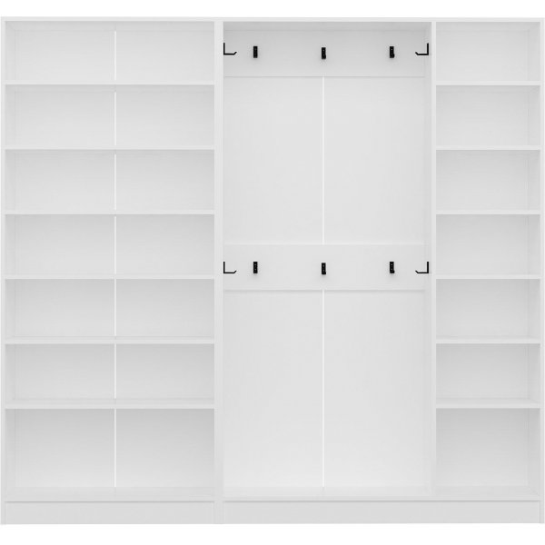 Meuble d\\\'entre Armadio 225 x 35 x 210 cm - Blanc