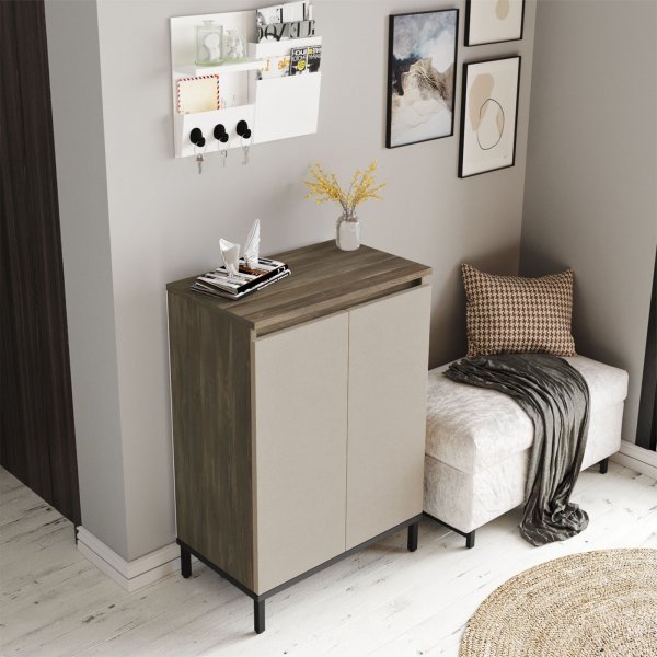 Vogue skåp 1 - Brun/antracit Vogue skåp 1 - Brun/antracit