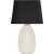 Pied de lampe Baylee - Blanc - 28 cm