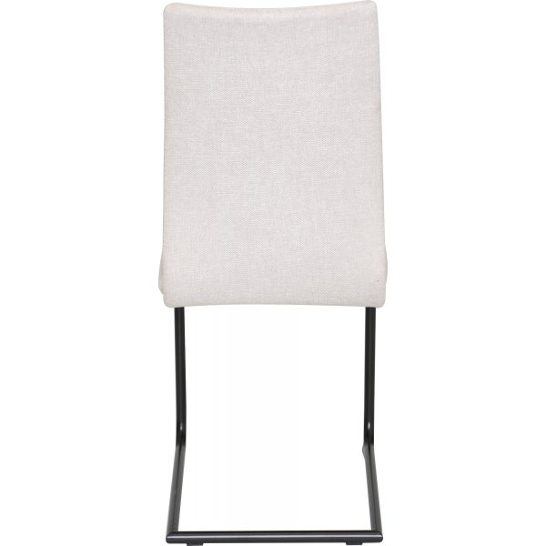 Chaise de salle  manger Stella - Beige/noir