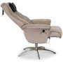 Ullrik frskinnsftlj - Beige frskinn + Textilskydd fr mbler