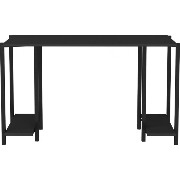 Bureau Academy 125,2 x 60 cm - Noir/anthracite