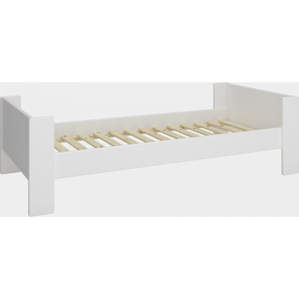 Voor kinderen eenpersoonsbed 90 x 200 cm - Zuiver wit