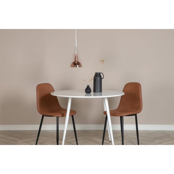 Malmen taklampa - Glas/kopparfärgad metall Malmen taklampa - Glas/kopparfärgad metall