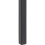 Angus matbord 200 cm - Svart