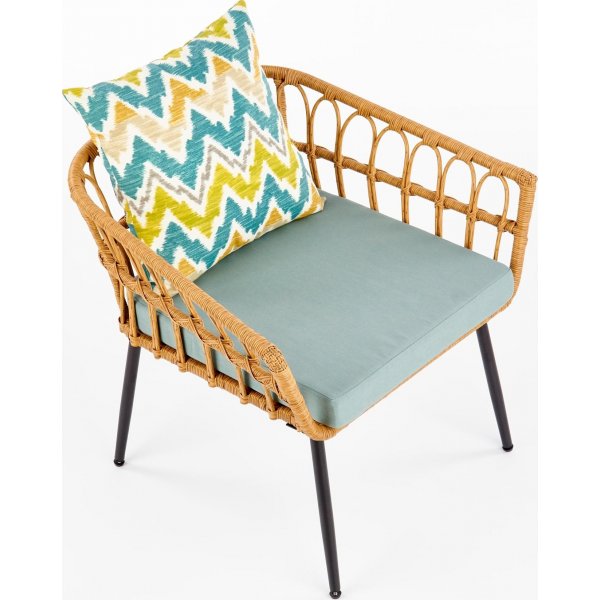 Ulm fauteuil - Rotan + Vlekverwijderaar voor meubels