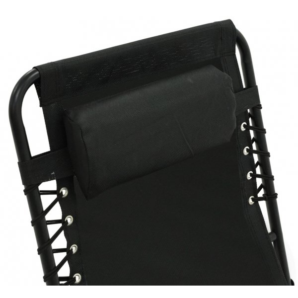 Örgryte solsäng - Ställbar | Svart Örgryte solsäng - Ställbar | Svart