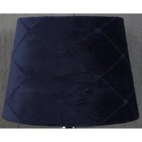 Velvet Diamond lampskärm 20 cm - Mörkblå Velvet Diamond lampskärm 20 cm - Mörkblå