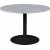 Tarifa matbord 110 cm - Vit marmor/svart