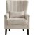 Fauteuil Linnea - Crme boucl