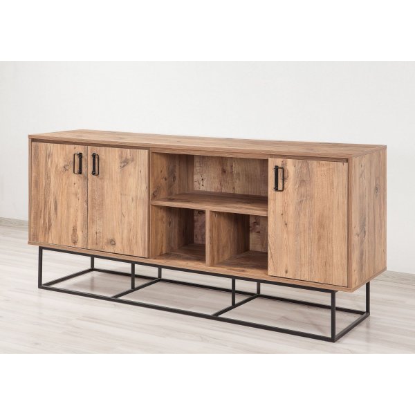 Quantum Medula skänk - Furu/svart Quantum Medula skänk - Furu/svart