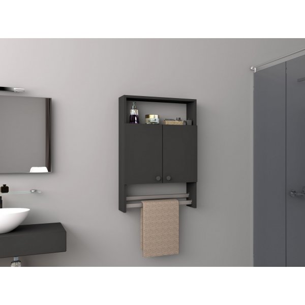 Armoire Ela - Anthracite Armoire Ela - Anthracite