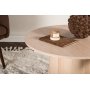 Olivia soffbord 80 cm - Whitewash