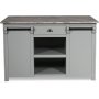 Heritage Kks med marmorskiva - Gr stomme / Grbeige marmor