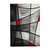 Maskinvävd matta Turin - Röd - 133x190 cm