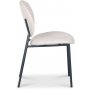 Tofta stol - Beige tyg/svart