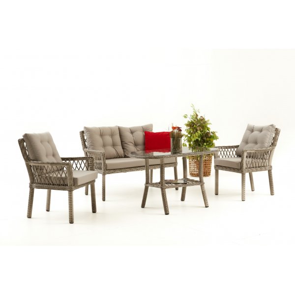 Pure loungegrupp 2 - Cream