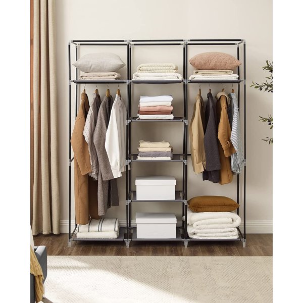 Armoire Katerina 150 x 175 cm - Gris Armoire Katerina 150 x 175 cm - Gris