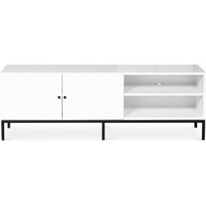 Stilo V.2 vit tv-bänk 150 cm bred Stilo V.2 vit tv-bänk 150 cm bred