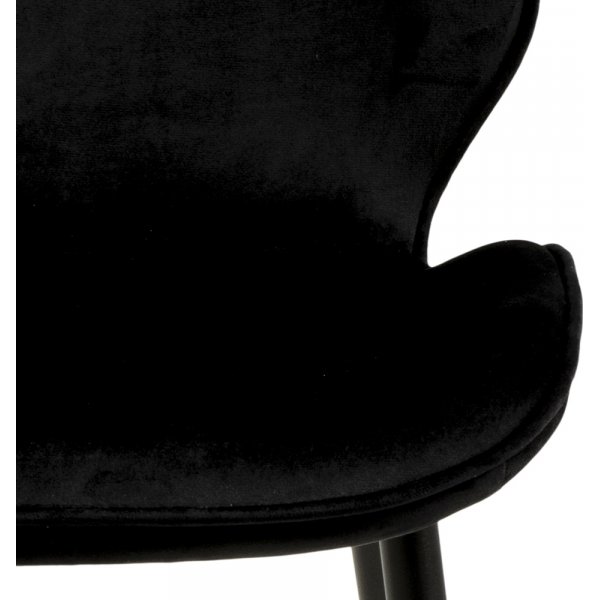 Chaise de salle  manger Femke - Noir