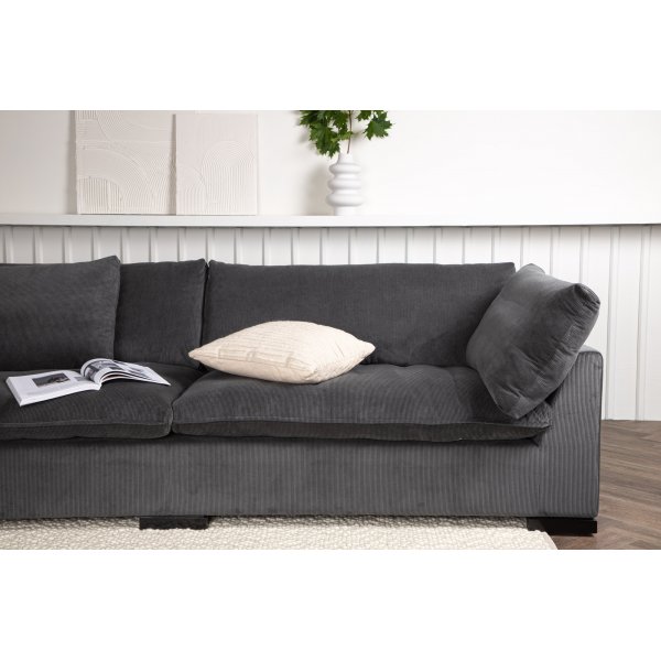 Durham 3-sits soffa - Mrkgr