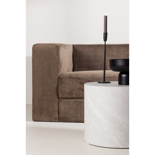 Lumi 3-sits soffa - Brun linne Lumi 3-sits soffa - Brun linne