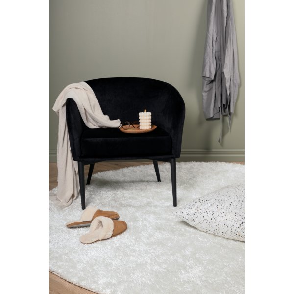 Tapis lustre - Blanc